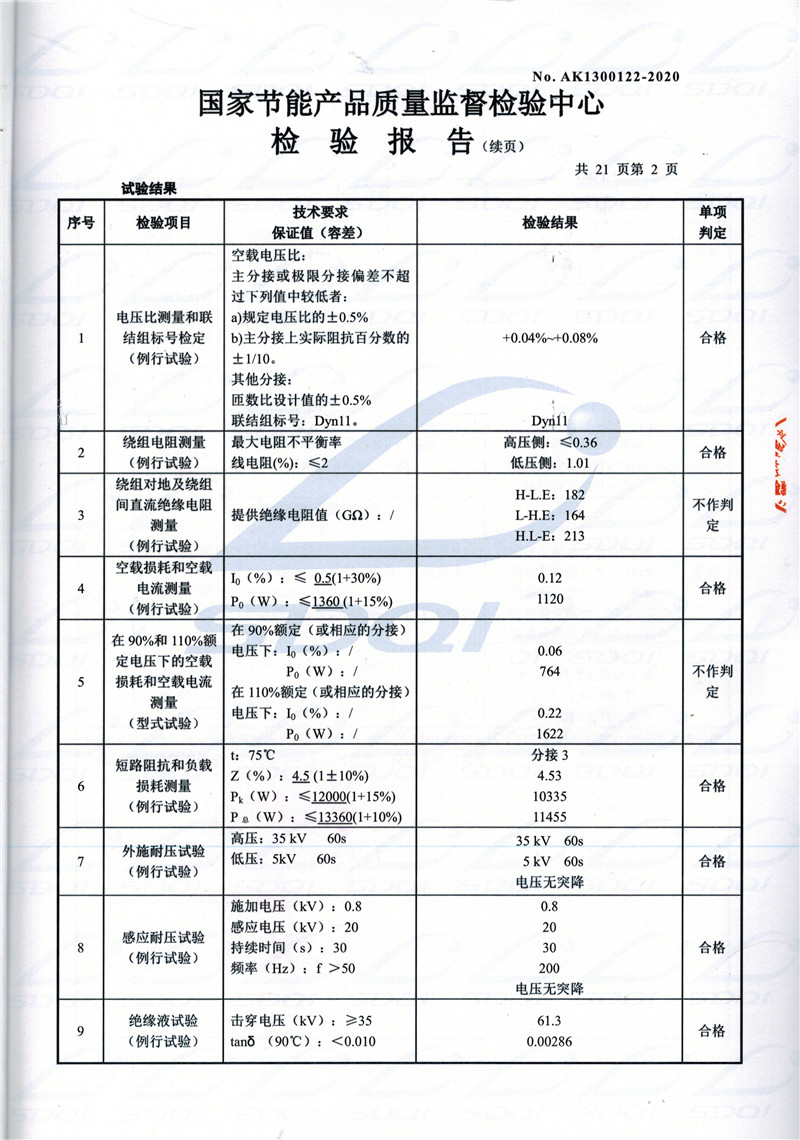 高低压试验报告-S11-1250双清双清双清油浸式变压器-2.jpg